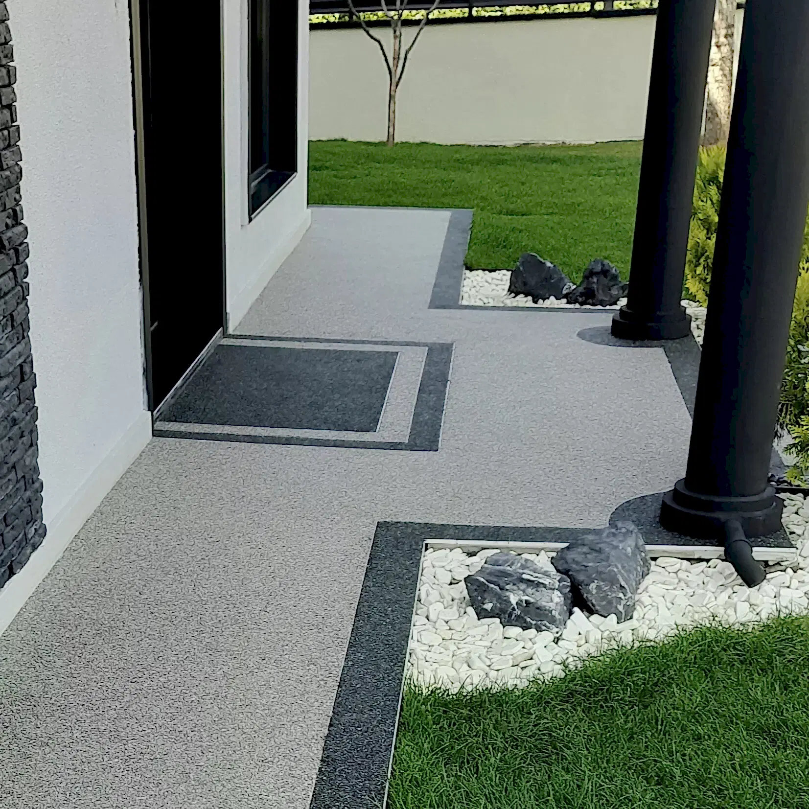 Taş Halı Zemin Kaplama